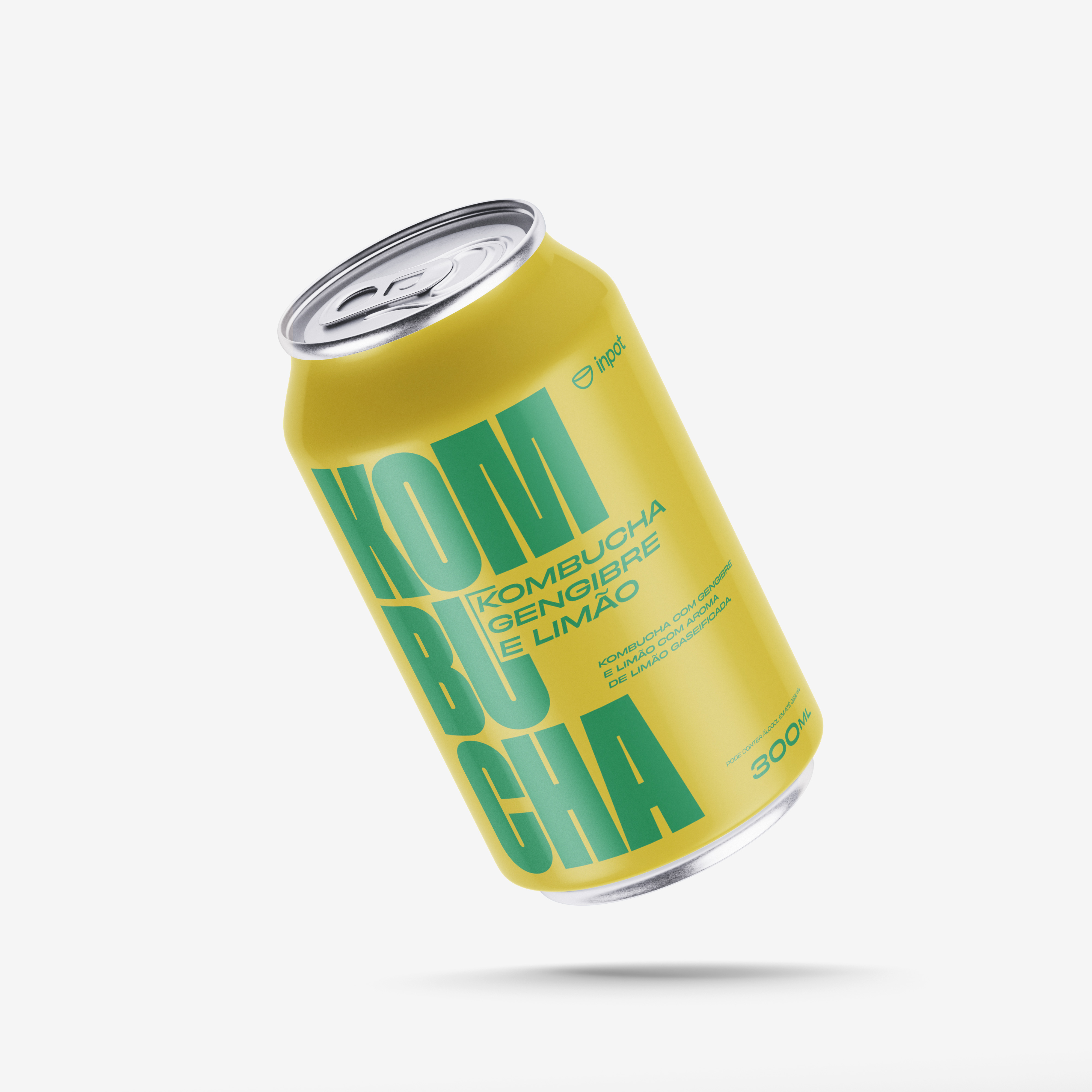 Kombucha Gengibre Limão