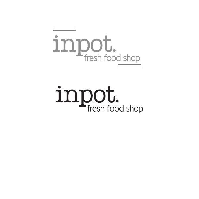 Estudos de logotipo do Inpot