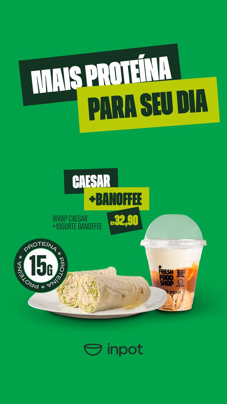 Story da campanha do Inpot