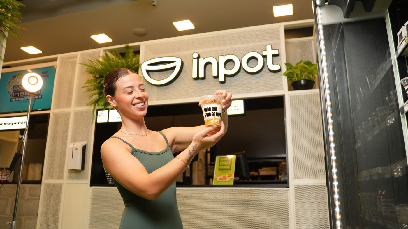 Balcão de loja Inpot
